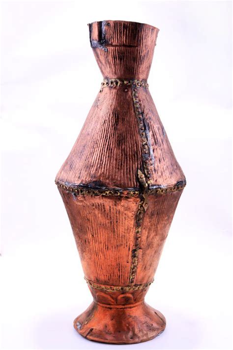 Старинная медная ваза - Лавка древностей - продажа антиквариата онлайн