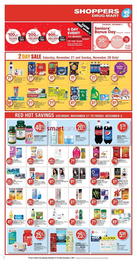 Shoppers Drug Mart Atlantic Black Friday Flyer November 26 To