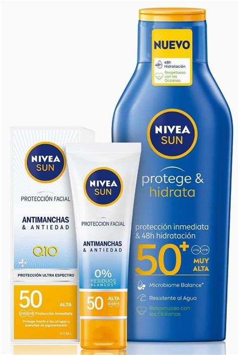 Nivea Sun Protege Hidrata Leche Solar Protector Solar Fp