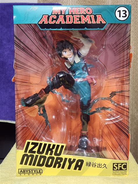 Abystyle Studio My Hero Academia Deku One For All Sfc Figure Brand New