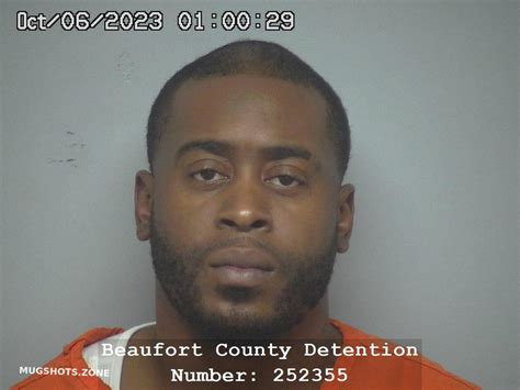 Vernon Tyrone Smith 10 06 2023 Beaufort County Mugshots Zone