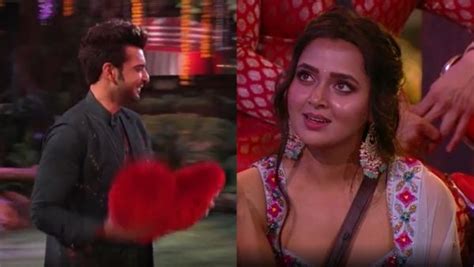 Bigg Boss Karan Kundrra Leaves Tejasswi Prakash Blushing As He