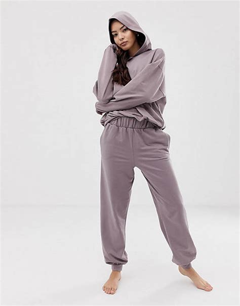 Asos Design Mix And Match Oversize Kapuzenpullover Und Jogginghose