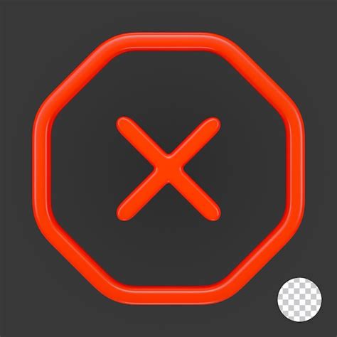 Premium Psd Warning Symbol D Icon