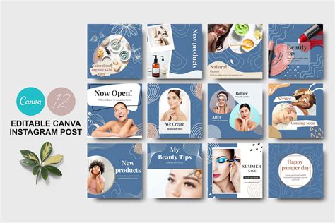 Editable Canva Instagram Template | Social Media Templates ~ Creative ...