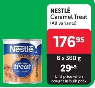 Nestl Caramel Treat All Variants Offer At Makro