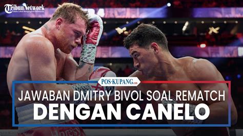 Jadwal Tinju Dunia Jawaban Dmitry Bivol Soal Rematch Dengan Canelo