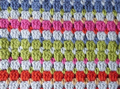 Block Stitch Lap Blanket Emma Leith