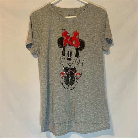 Disney Tops Womens Disney Minnie Mouse Short Sleeve Tee Large Poshmark