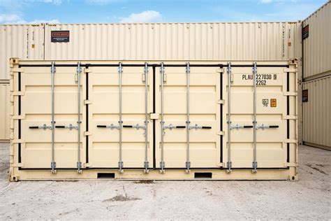 20 Standard 1 Trip Side Open Shipping Container Story Xcaliber Container