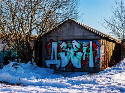 Free Images Images Sky Daytime Snow Building Blue Paint Tree