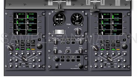 Vector Illustration of the Q400 Cockpit Panels - YouTube