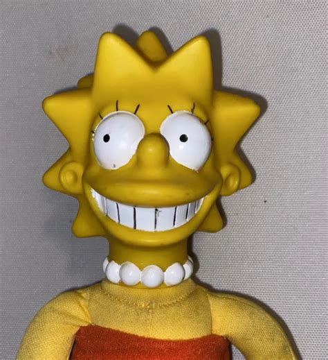 Vintage Lisa Simpson Burger King The Simpsons Cartoon Plush Doll