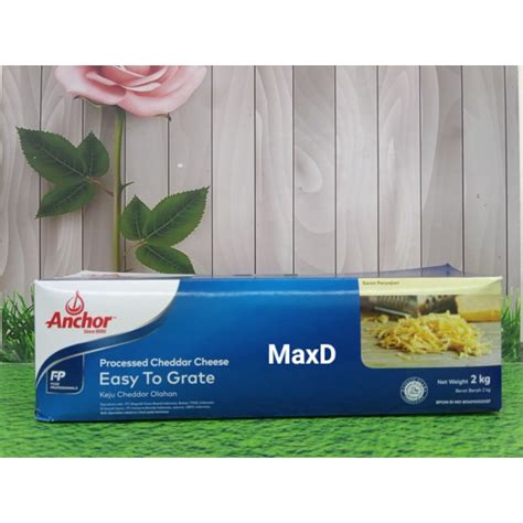 Jual Anchor Easy To Grate Keju Cheddar Kg Shopee Indonesia