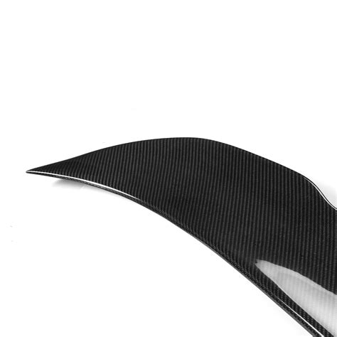 New Carbon Fiber Highkick Psm Style Trunk Car Spoiler Wing For 2013 18