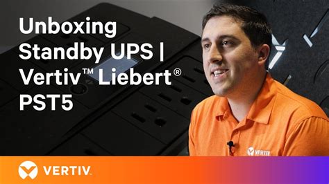 Unboxing Standby UPS Vertiv Liebert PST5 YouTube