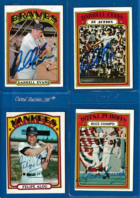 AUTOGRAPHED: 1972 Topps #263 Felipe Alou w/PSA/DNA Auction LOA (Yankees)