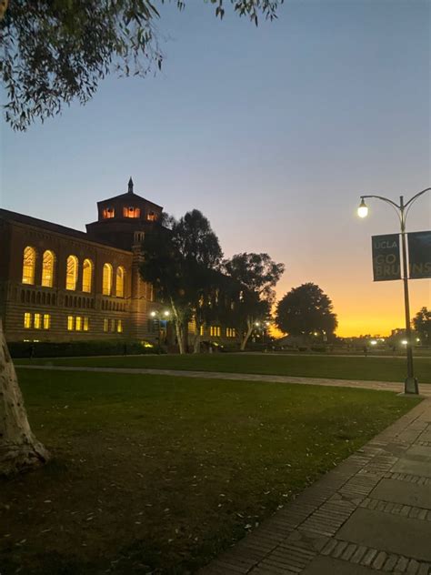 UCLA Campus at Sunset