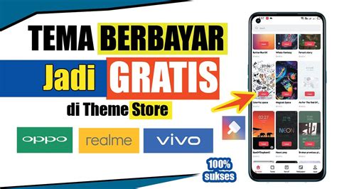 Tema Berbayar Jadi GRATIS Oppo Realme Dan Vivo Pada Theme Store YouTube