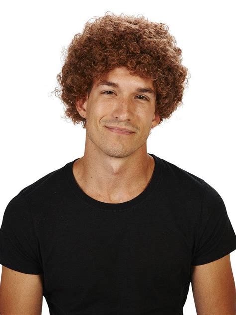 Check Out Brown Curly Wig Costume Discounter Low Price Guarantee From