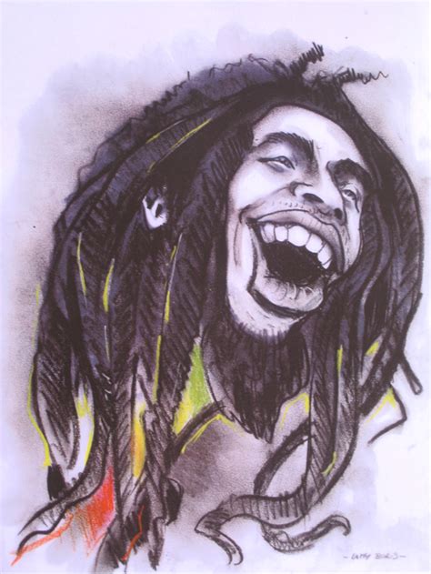 Caricature De Bob Marley