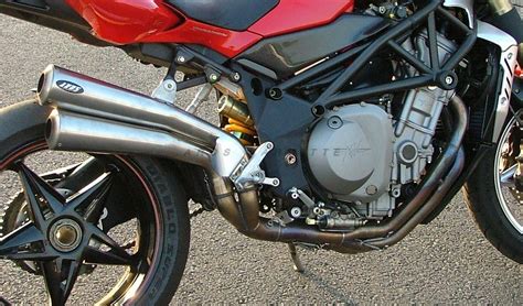 Linea Di Scarico Completa In Titanio Per Mv Agusta Brutale