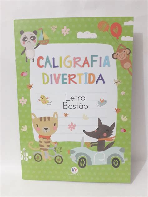 Livro Caligrafia Divertida Letra Bast O Livro Ciranda Cultura Nunca