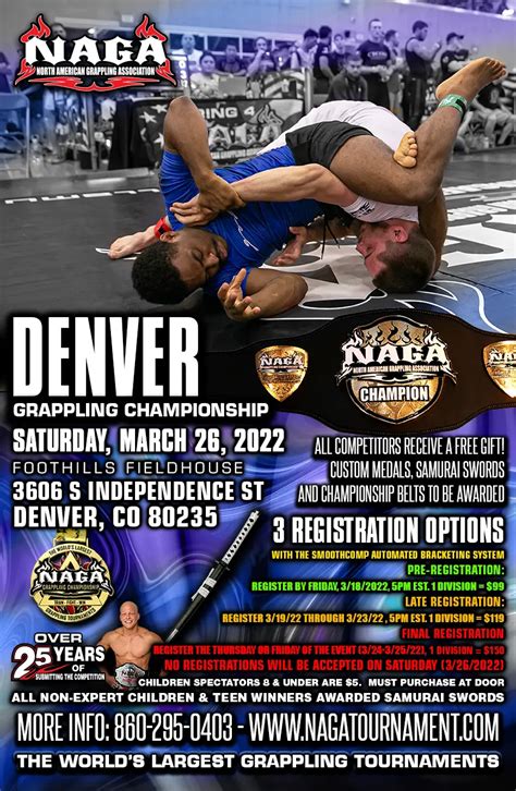 Denver Grappling Bjj Championship Colorado Naga Fighter