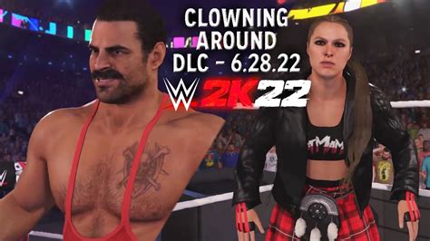 New Dlc For Wwe K Clowning Around Pack Youtube