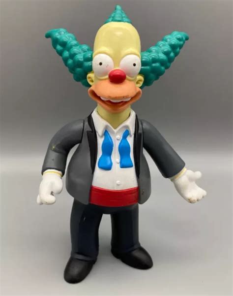 PLAYMATES THE SIMPSONS Tuxedo Krusty The Clown Interactive Chip Series