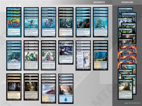 Modern Merfolk Deck By Koashi Hiroyuki MTG DECKS