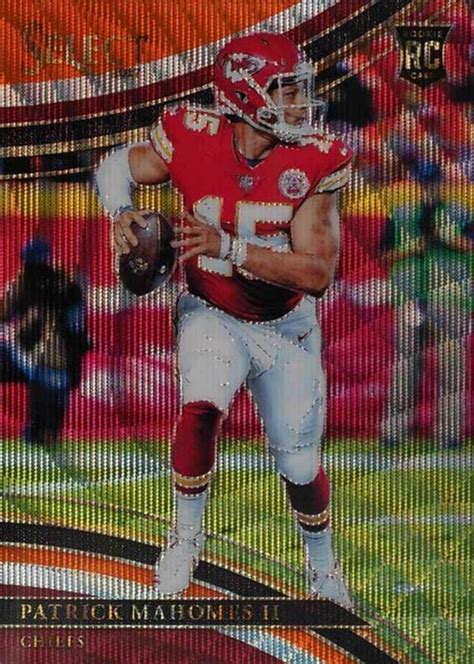 Patrick Mahomes II 2017 Select 247 Field Level Tri Color 99 Price