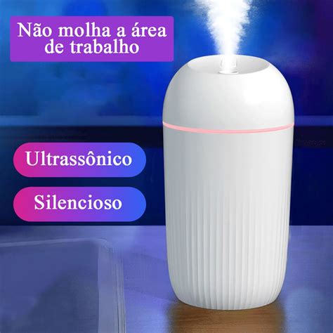 Umidificador De Ar Para Quarto - Umidificador De Ar E Aromatizador De Ambiente Com Led Ultrassônico Para ...