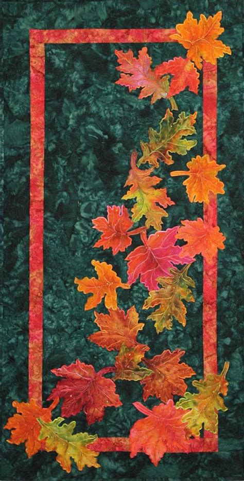 Falling Leaves PDF Quilt Pattern Etsy