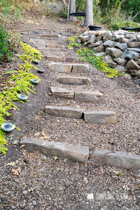 Easy DIY Outdoor Stone Steps for Your Yard You'll Love