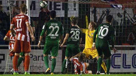 Nach Führung und in Überzahl kassieren Kickers Offenbach im