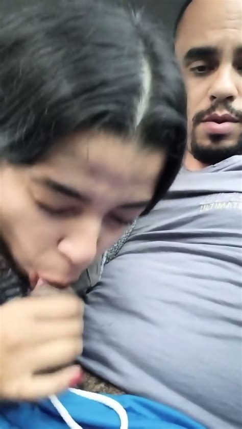 Latina Teen Gives Roadside Blowjob