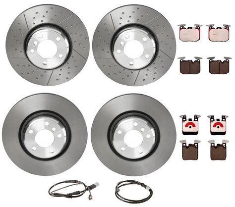 BMW Brembo Brake Kit Pads Rotors Front And Rear 340mm 345mm