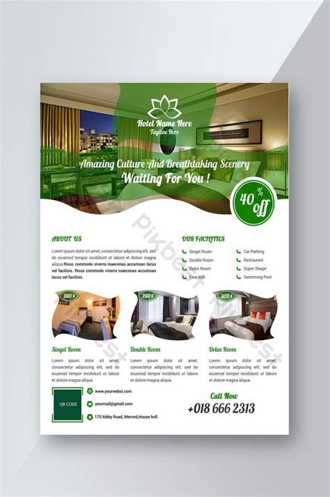 Hotel Flyer Template | PSD Free Download - Pikbest