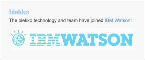 Goodbye Blekko: Search Engine Joins IBM's Watson Team