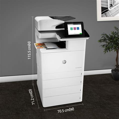 Hp Color Laserjet Enterprise Mfp M Dn Print Copy Scan And Optional