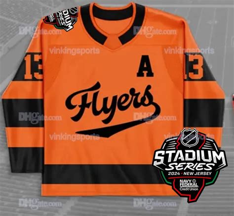 Philadelphia Carter Hart Flyers 2024 Stadium Series Jersey Jamie