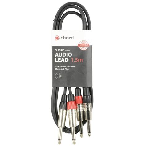 Comprar Chord Uk Cable Jack Mm Mono Jack Mm Mono