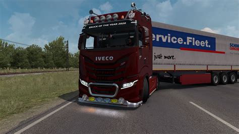 Скачать Euro Truck Simulator 2 Iveco S Way v2 0 Только Для Версий 1 37