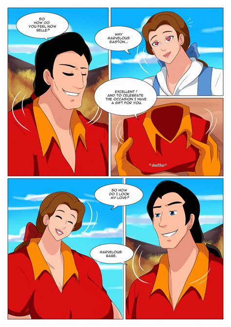 Belle and Gaston 4 by batjap on DeviantArt