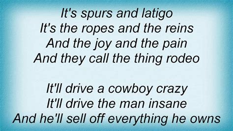 Garth Brooks Rodeo Lyrics Youtube