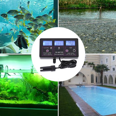 In Ph Meter Water Quality Tester Monitor Multi Parameter Aquarium