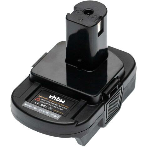 Vhbw Battery Adapter Compatible With Black Decker Tool Battery For