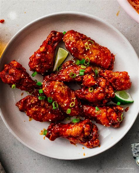 Air Fryer Korean Fried Chicken Recipe I Am A Food Blog I Am A Food Blog