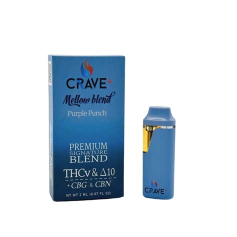 Crave Disposable 2g Purple Punch Crave Vape Bar